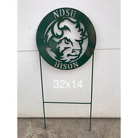 NDSU Round Garden Stake - LoneTree Designs